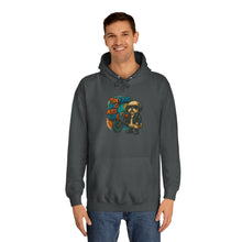 Tiny Dog College Hoodie, Unisex Sweatshirt, Cozy College Gear, Funny Animal Apparel, Cute Pet Lover Gift, Casual Wear