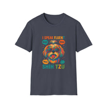 I Speak Fluent Shih Tzu T-Shirt | Funny Dog Communication Tee, Cute Shih Tzu Humor Shirt, Pet Parent Gift